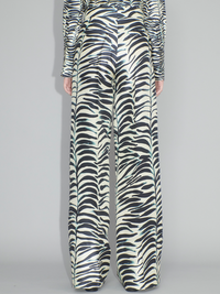Hose mit Zebra – Print