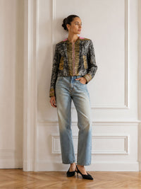 Kurze Printjacke