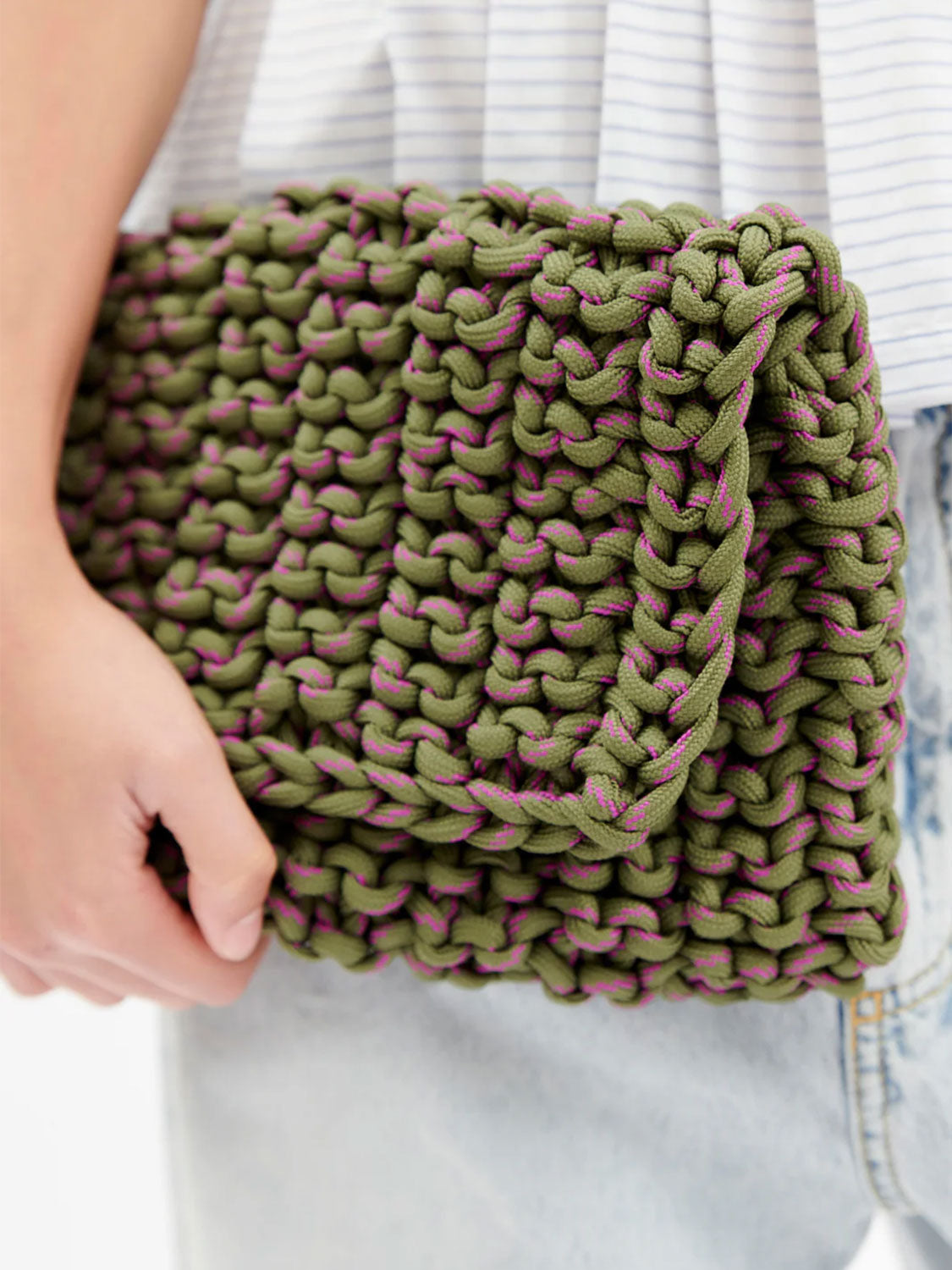 Bag - Gestrickte Clutch