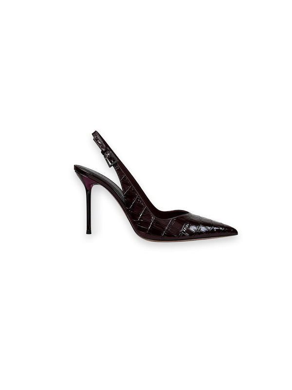 Lidia Buckle Slingback Pumps