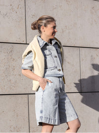 Jacke im Cropped-Schnitt