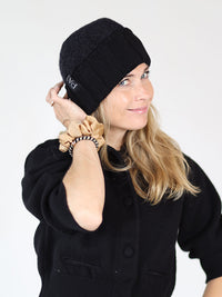 Wollmütze mit Batch