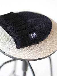 Wollmütze mit Batch