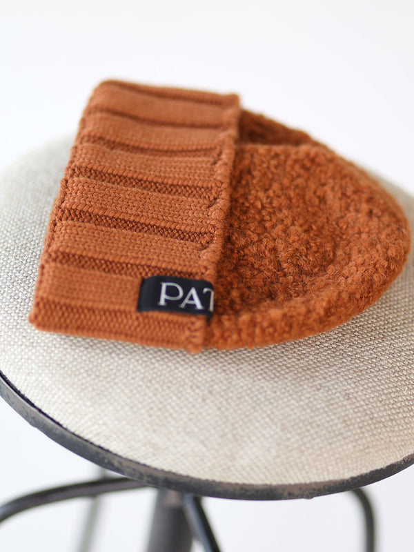 Wollmütze mit Batch