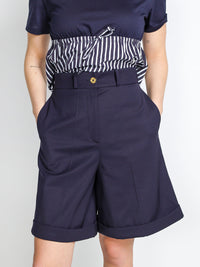 Bermuda Shorts aus Schurwolle