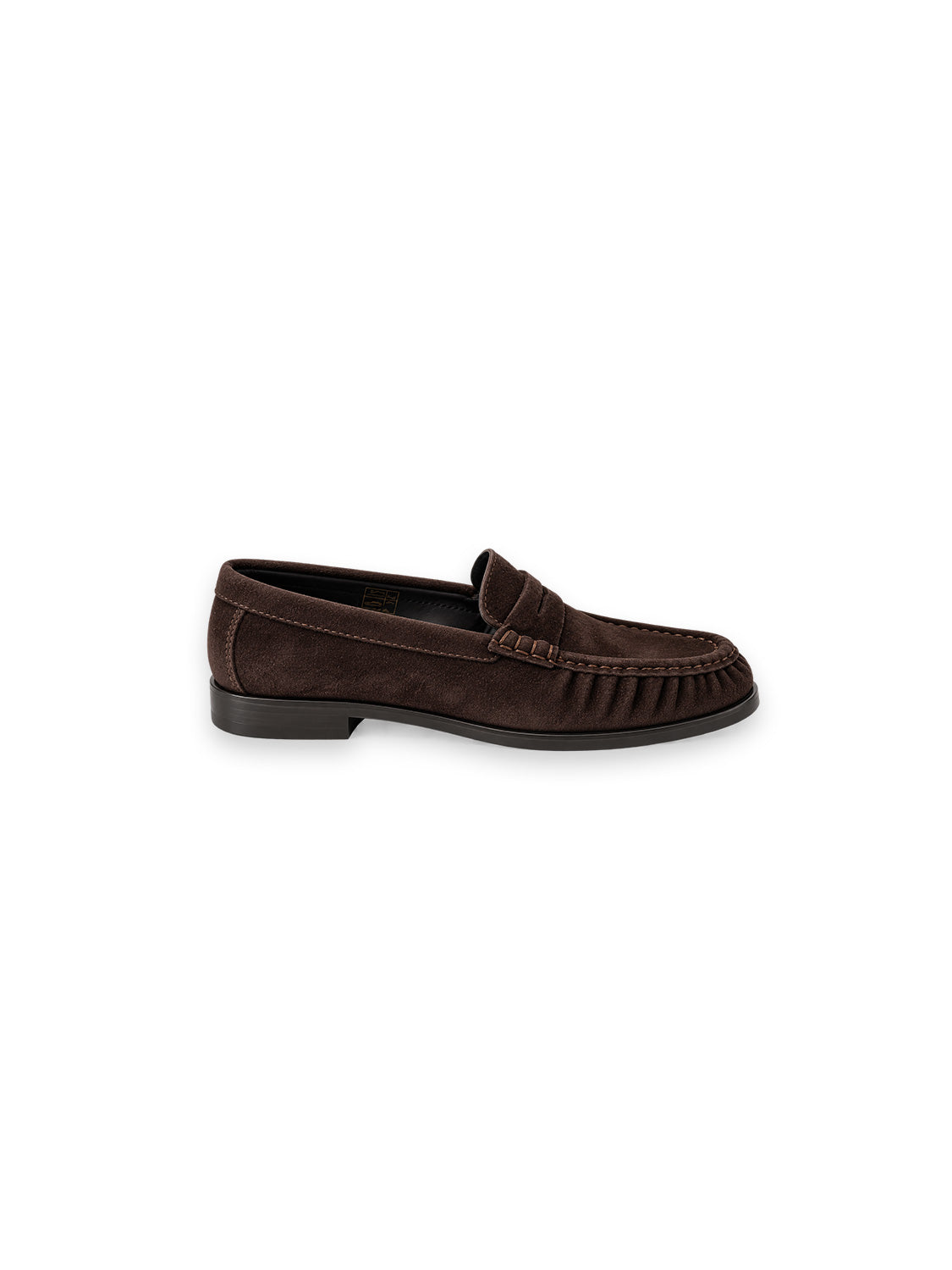 Vitello Loafer aus Veloursleder