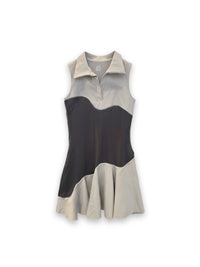 Wave Dress - Ärmelloses Kleid