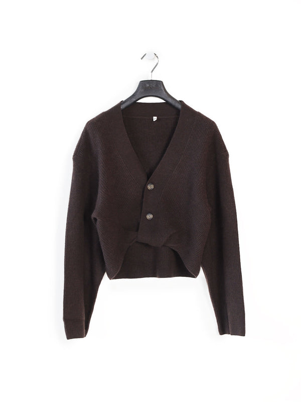 Twisted Front  – kurzer Cardigan