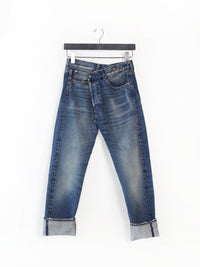 Cuffed Crossover  - Jeans aus Baumwolle