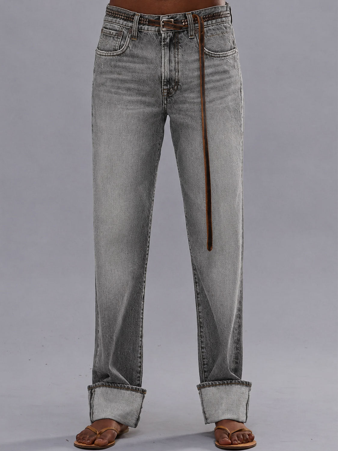 Cuffed Romeo Jeans – Lässige Umschlag-Details
