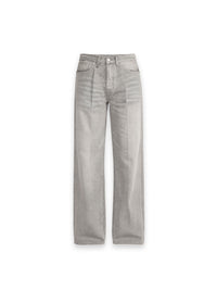 Damon – Jeanshose mit Bundfalte und ausgestelltem Bein