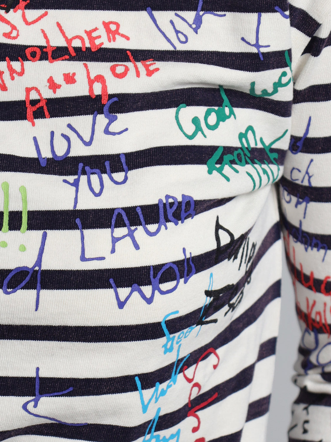 Long Sleeve - Gestreifter Pullover