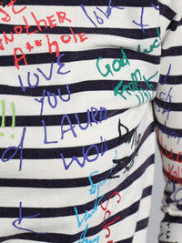 Long Sleeve - Gestreifter Pullover