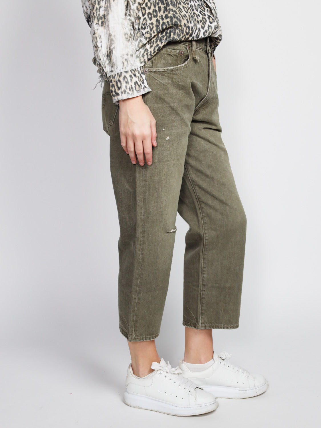 Ripped Boyfriend Jeans