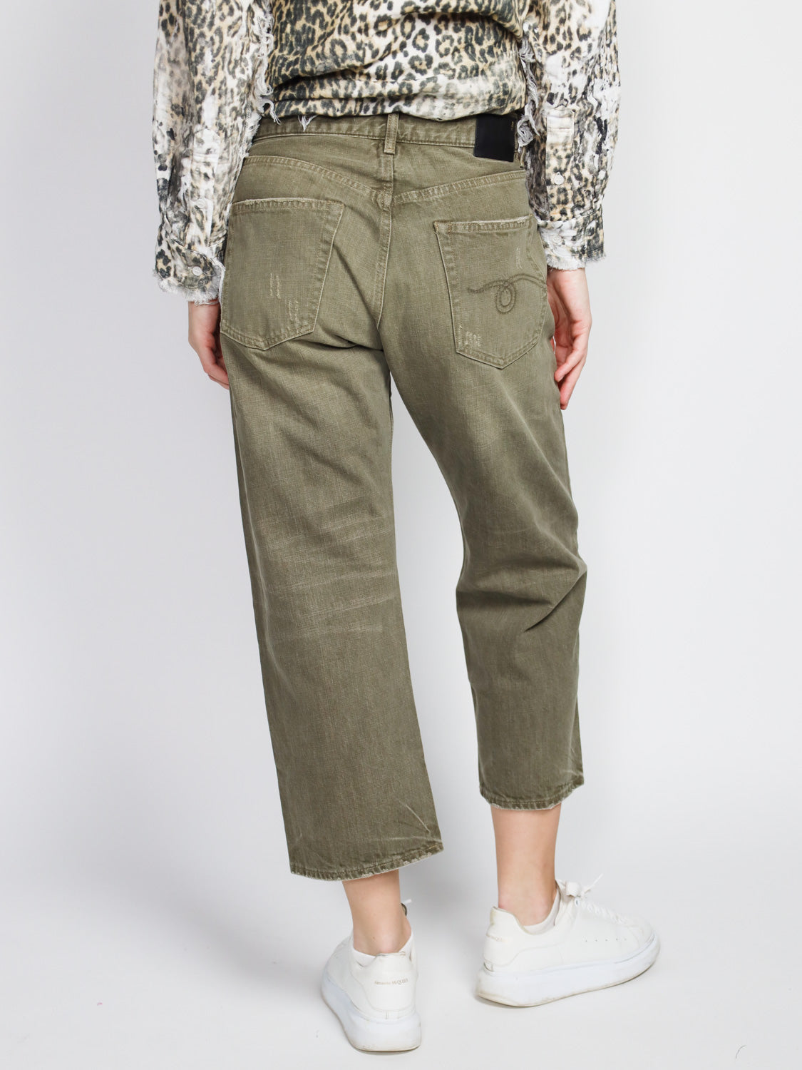 Ripped Boyfriend Jeans