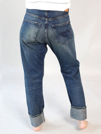 Cuffed Crossover  - Jeans aus Baumwolle