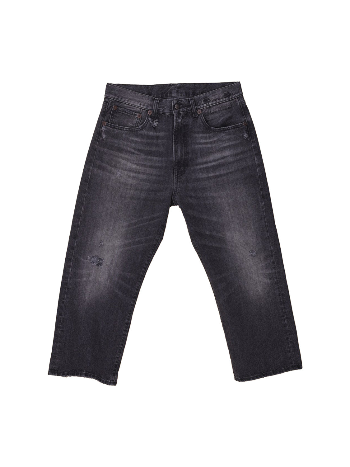 Boyfriends Jeans mit Used-Details