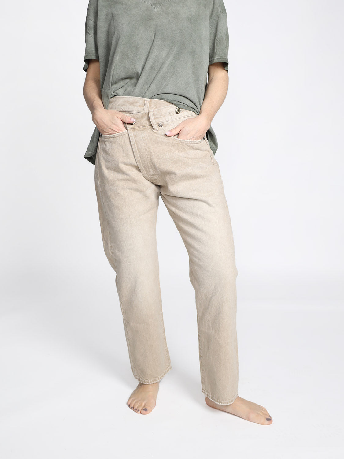 Crossover - Jeans aus Baumwolle