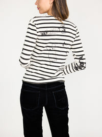 Patch Breton – Gestreiftes Long Sleeve