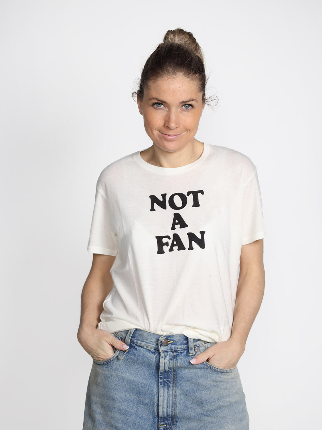 Not A Fan - Shirt aus Baumwolle