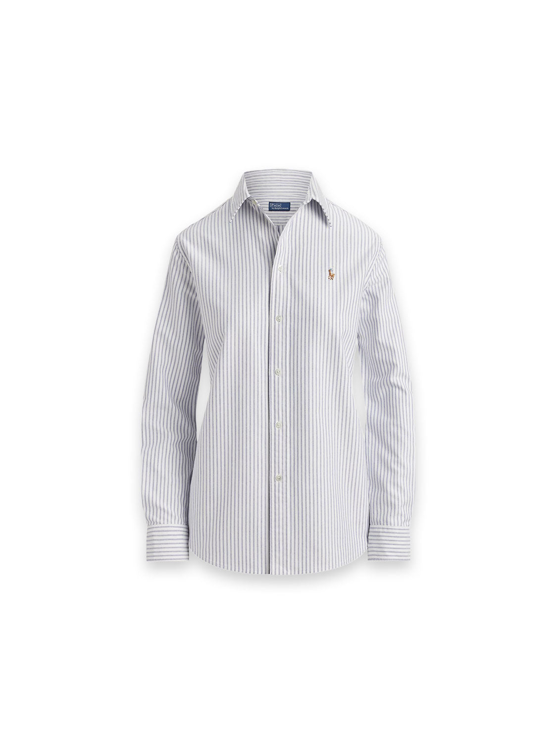 Classic Fit Striped Oxford Hemd