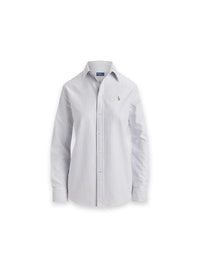 Classic Fit Striped Oxford Hemd