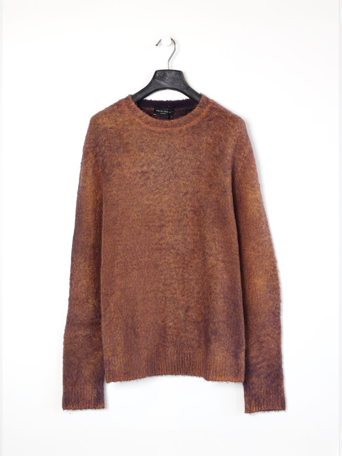 Pullover aus aufgerauten Strick