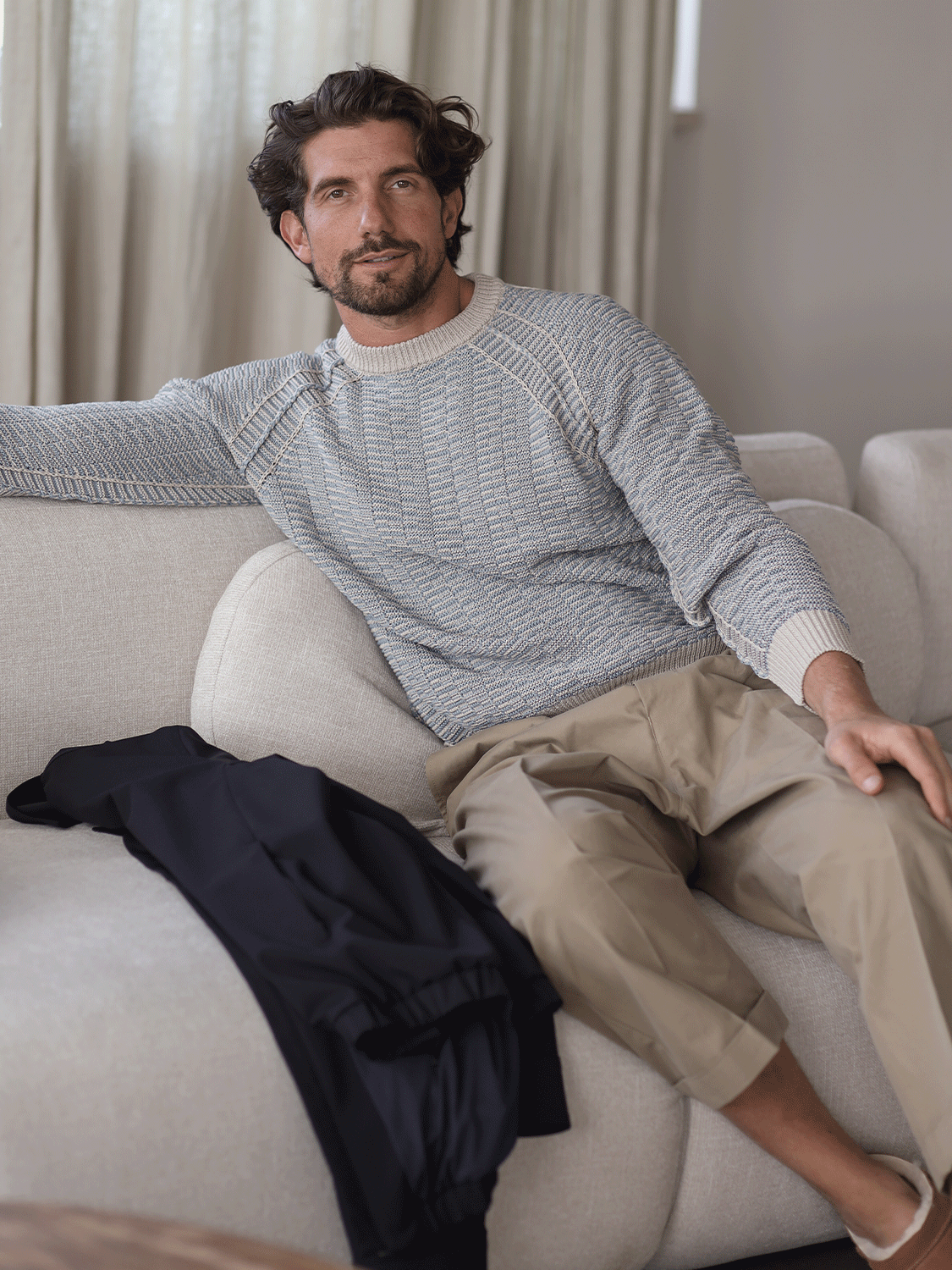 Structured Knit Pullover