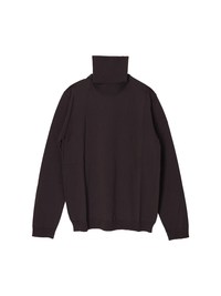 Rollkragen-Pullover aus Merinowolle  