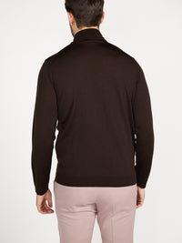 Rollkragen-Pullover aus Merinowolle  