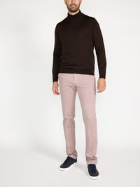 Rollkragen-Pullover aus Merinowolle  