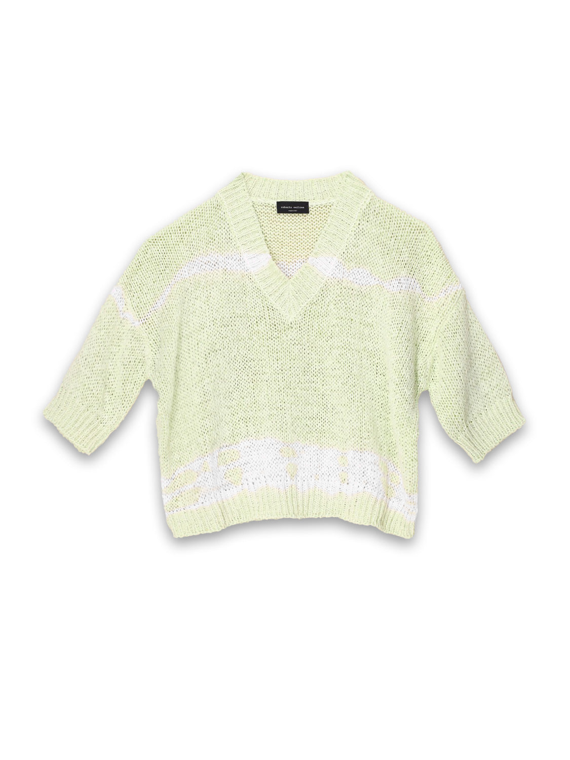 Scollo V MC Batik – Strickpullover