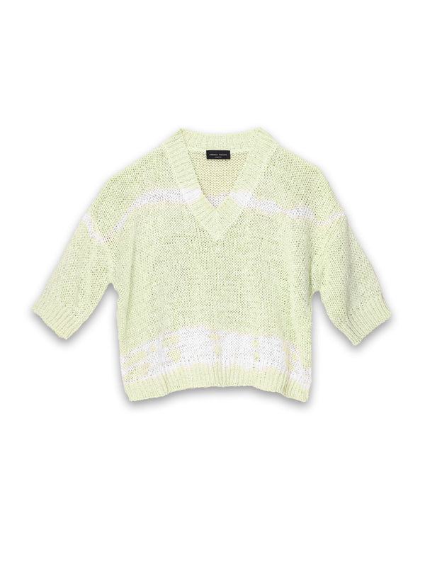 Scollo V MC Batik – Strickpullover