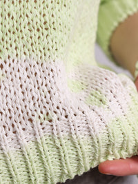 Scollo V MC Batik – Strickpullover