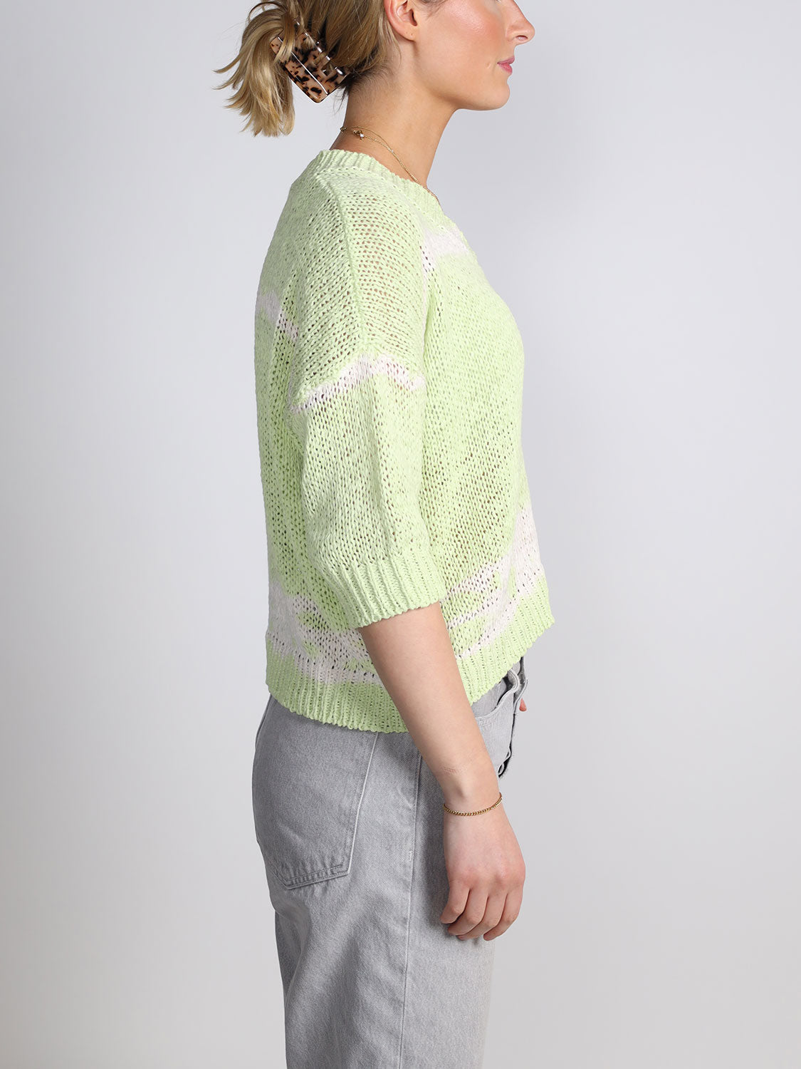 Scollo V MC Batik – Strickpullover