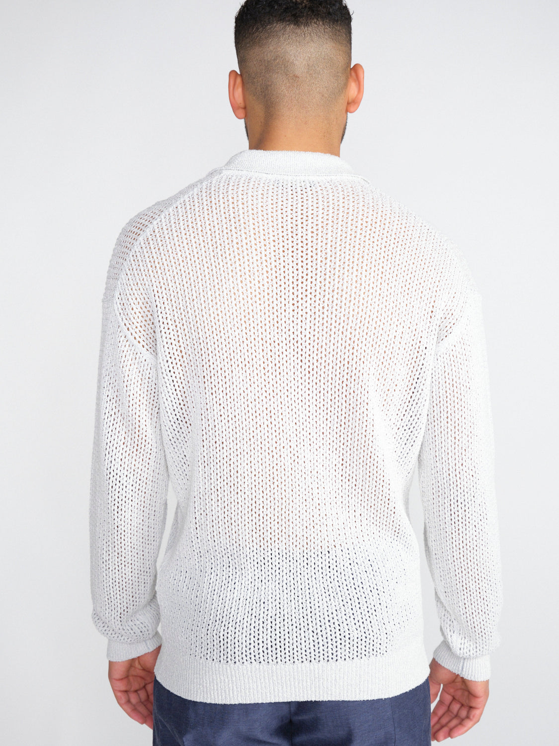 Polo ML – Grobstrick Pulover