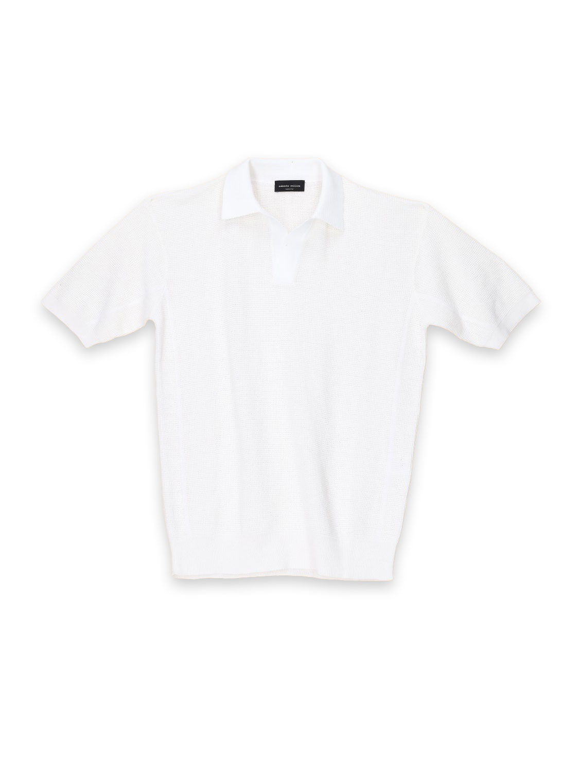 Grobstrick Polo-Shirt