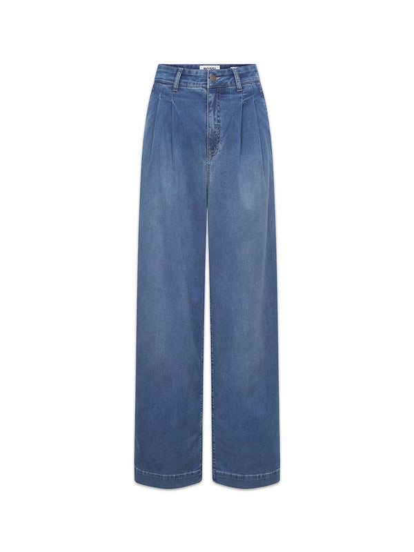 Noa – Highwaisthose im Denim-Look