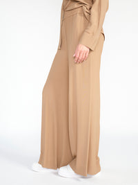 Leichte Hose mit elastischem Bund