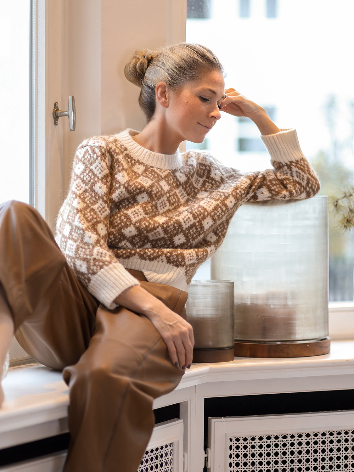 Soft Graphics – Jacquard Pullover