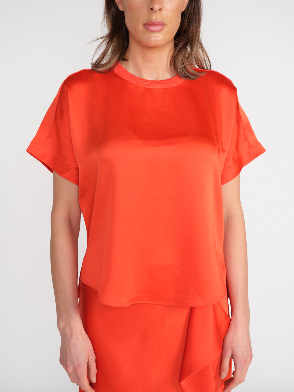 Addy – T-Shirt mit gestricktem Rücken