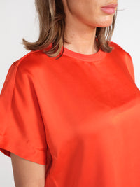 Addy – T-Shirt mit gestricktem Rücken