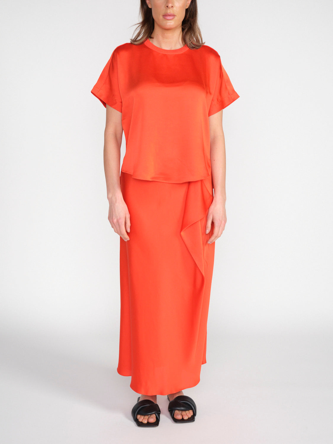 Addy – T-Shirt mit gestricktem Rücken