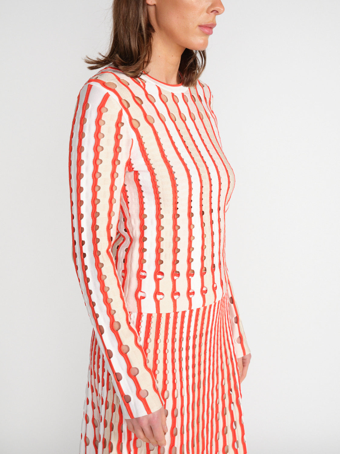 Tiana – Shirt mit Loch-Muster