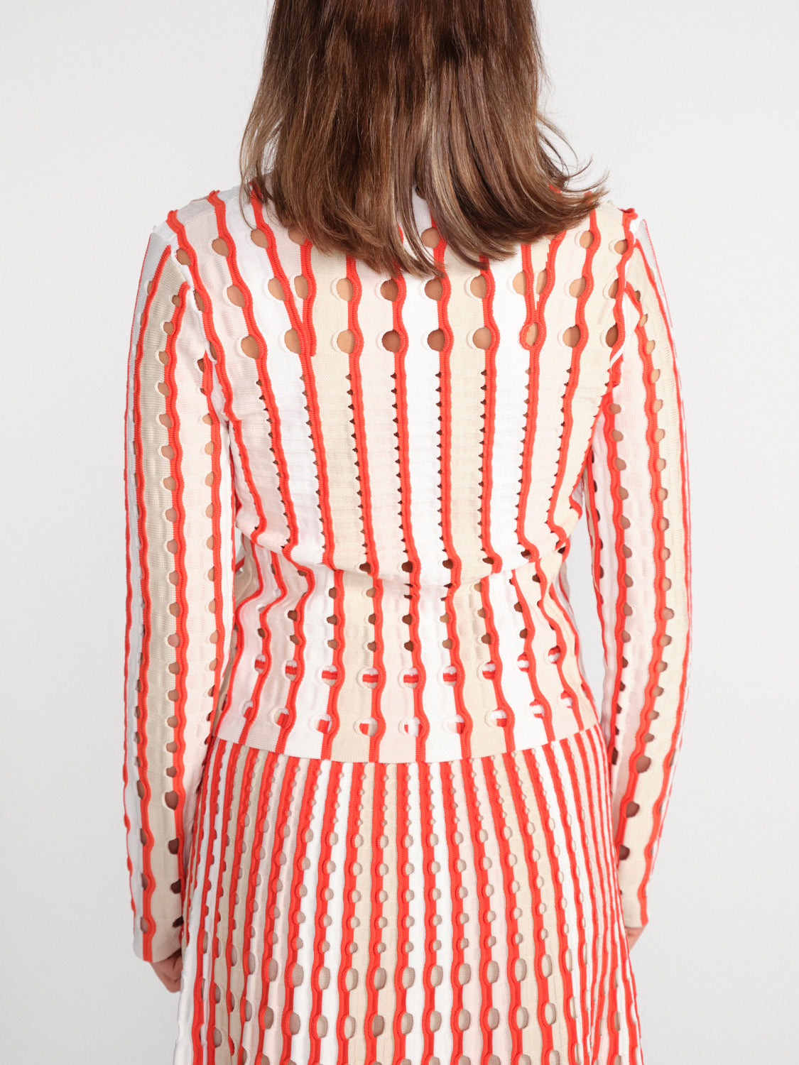 Tiana – Shirt mit Loch-Muster