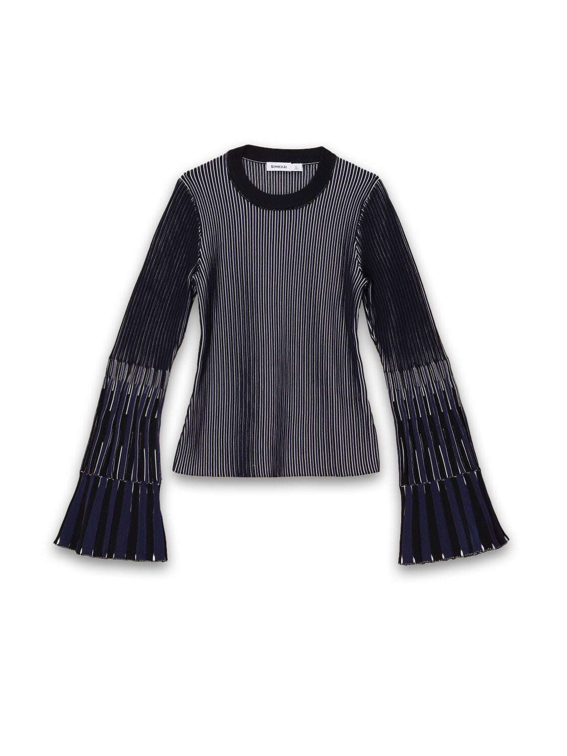 Aris – Mehrfarbig geripptes Shirt