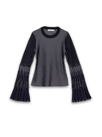 Aris – Mehrfarbig geripptes Shirt