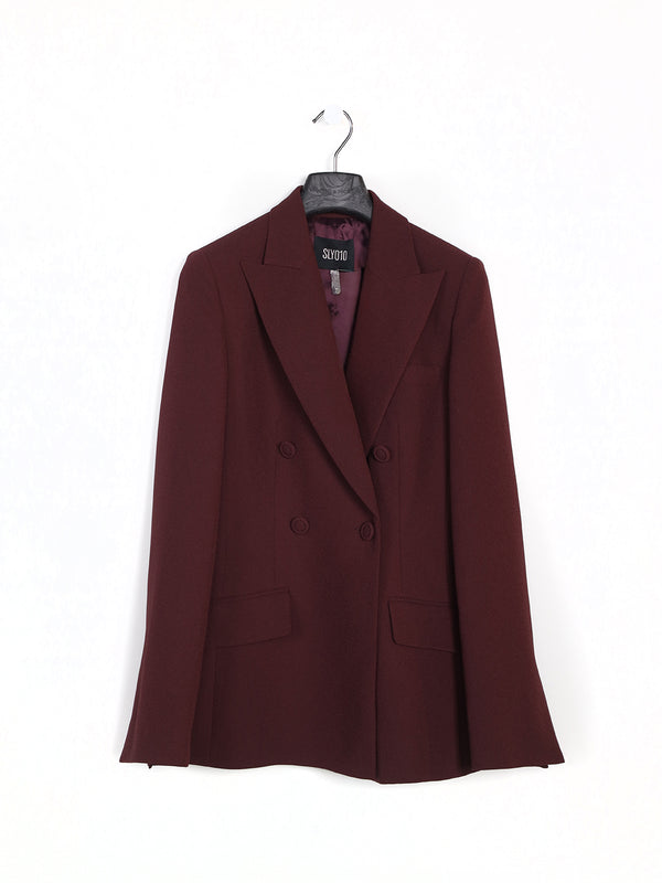 Blazer mit gleichfarbenen Knöpfen