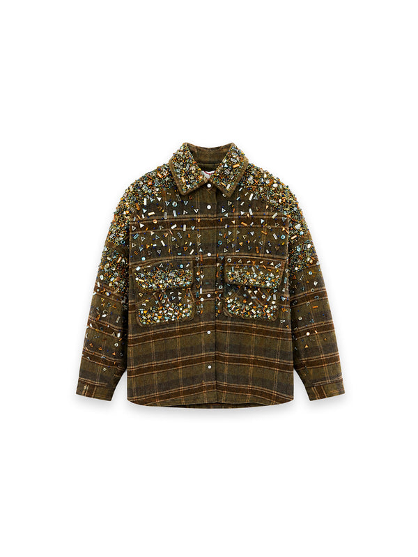 Glitzer Overshirt