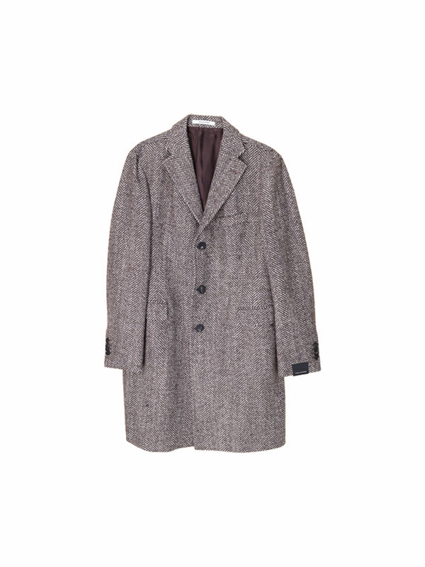 Mantel mit Fischgreten-Muster